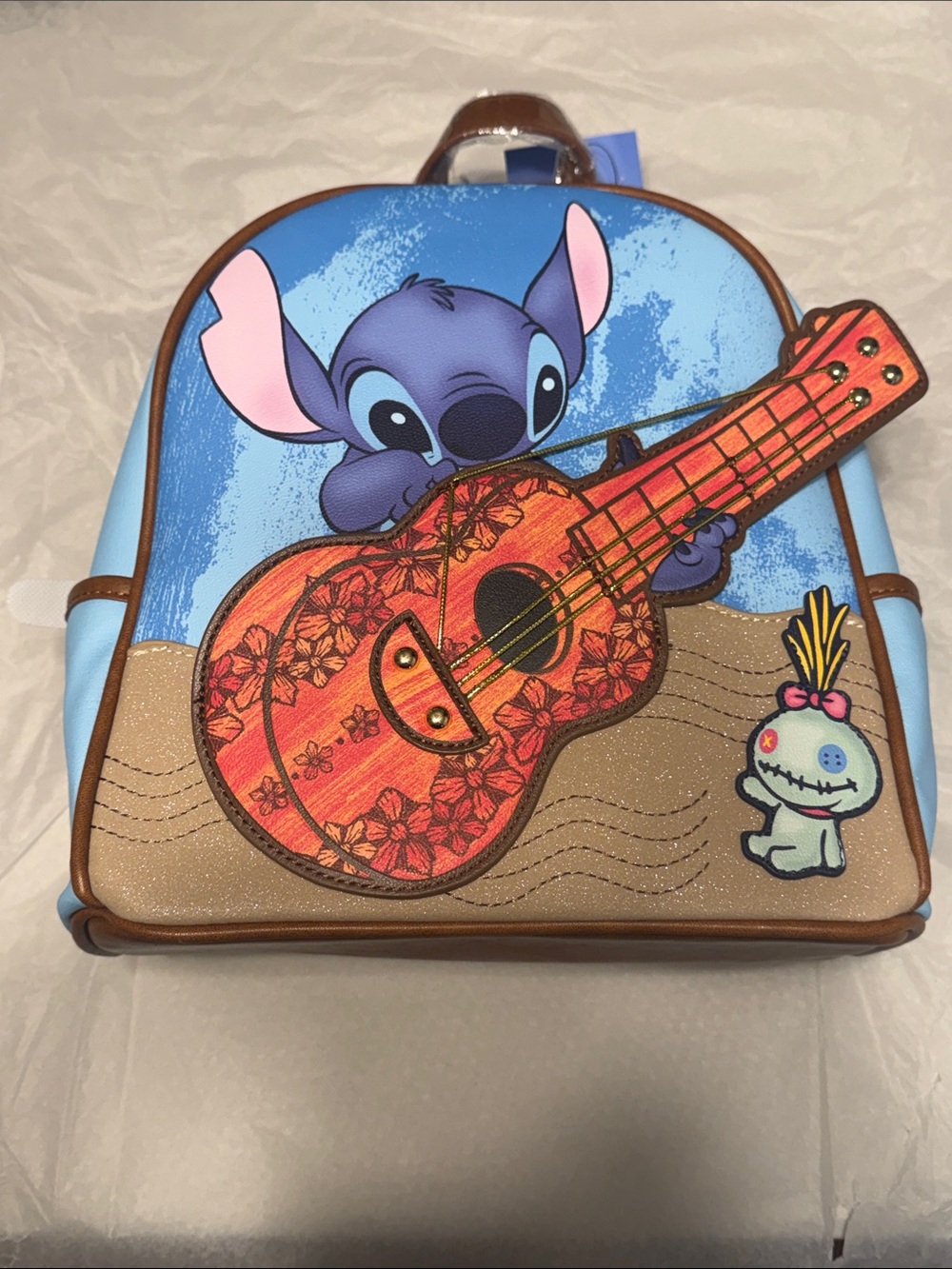 Disney Danielle Stitch Backp GUITAR Lilo & Stitch